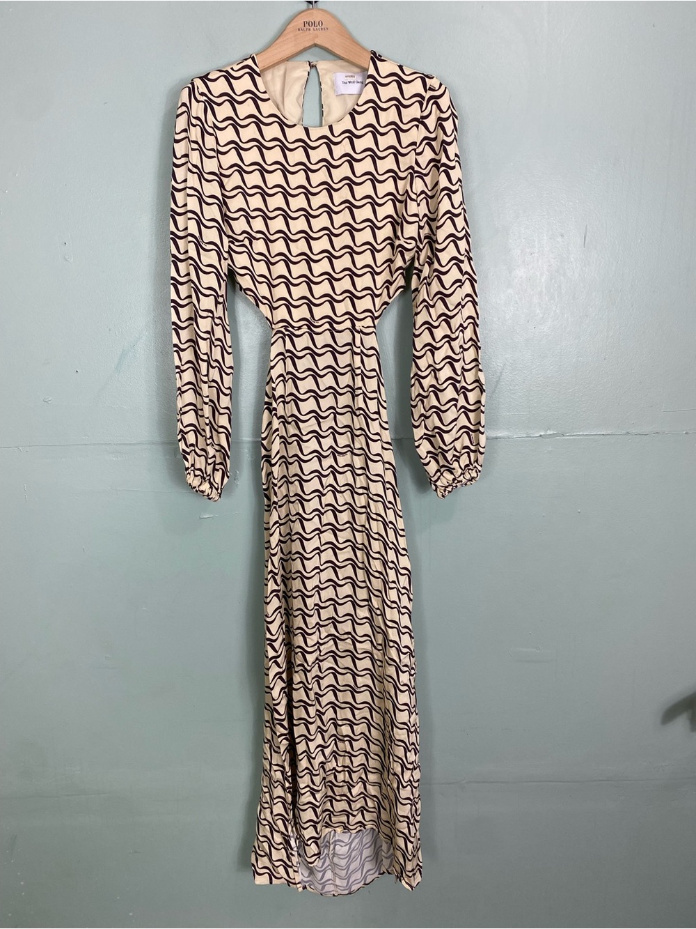 The Wolf Gang Free People Marrakesh Cut Out Maxi Dress Small Printed - Picture 2 of 12